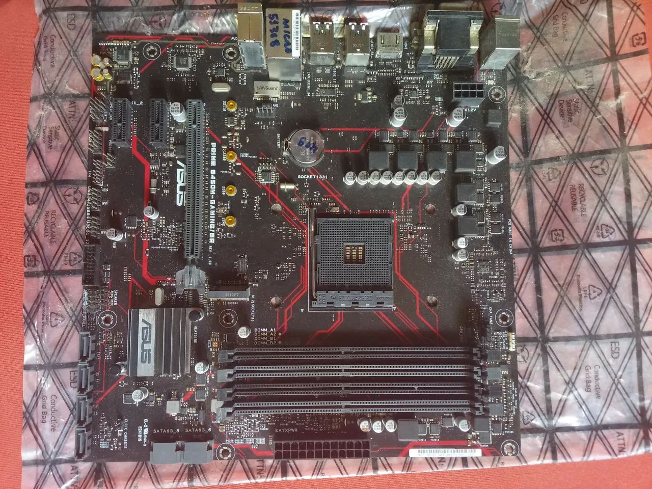 Placa mãe b450m da assus prime gamer - Foto 3