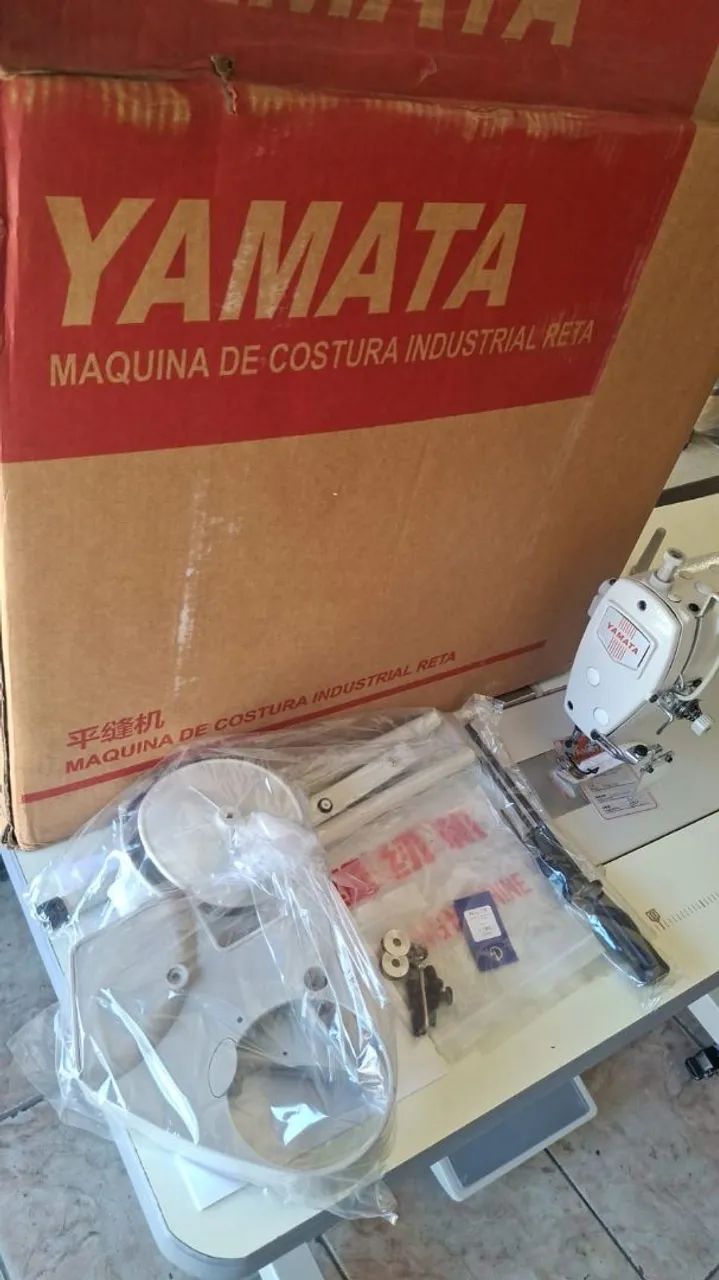 Reta industrial Yamata nova na caixa DIRECT DRIVE  - Foto 5