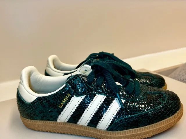 Tênis Samba Adidas original verde  - Foto 2