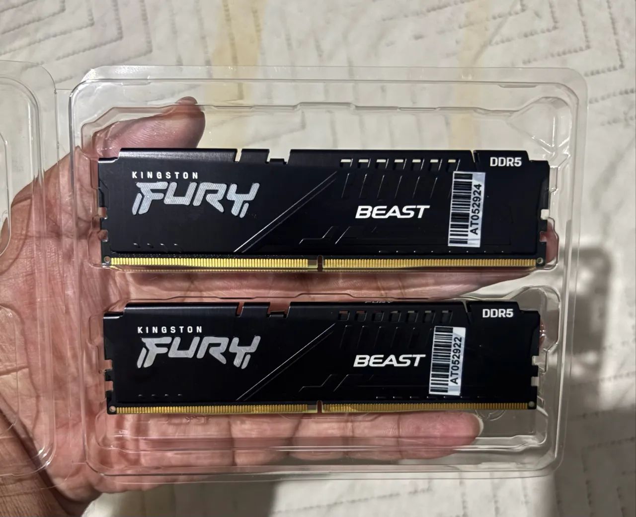 Kit memorias DDR5 2x16GB 5200MHz