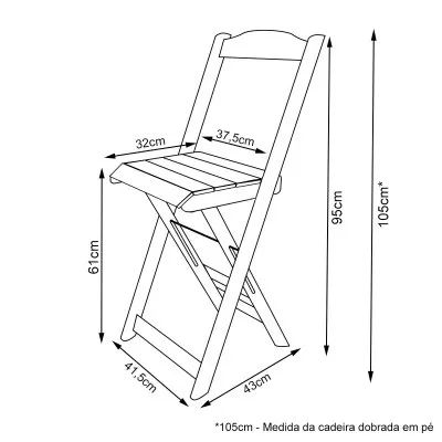 Conjunto de mesa bistrô  - Foto 2