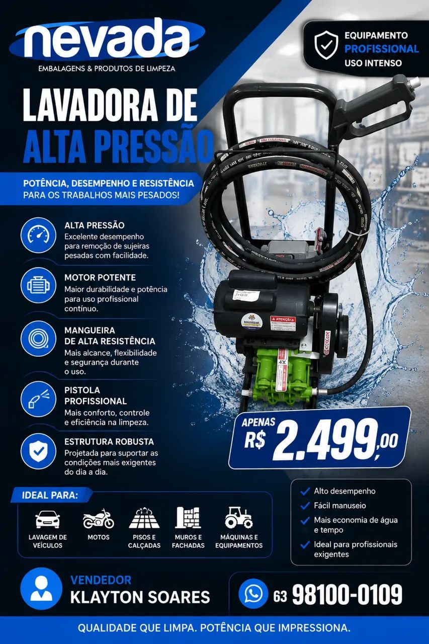 Jato de alta pressão  - Foto 2