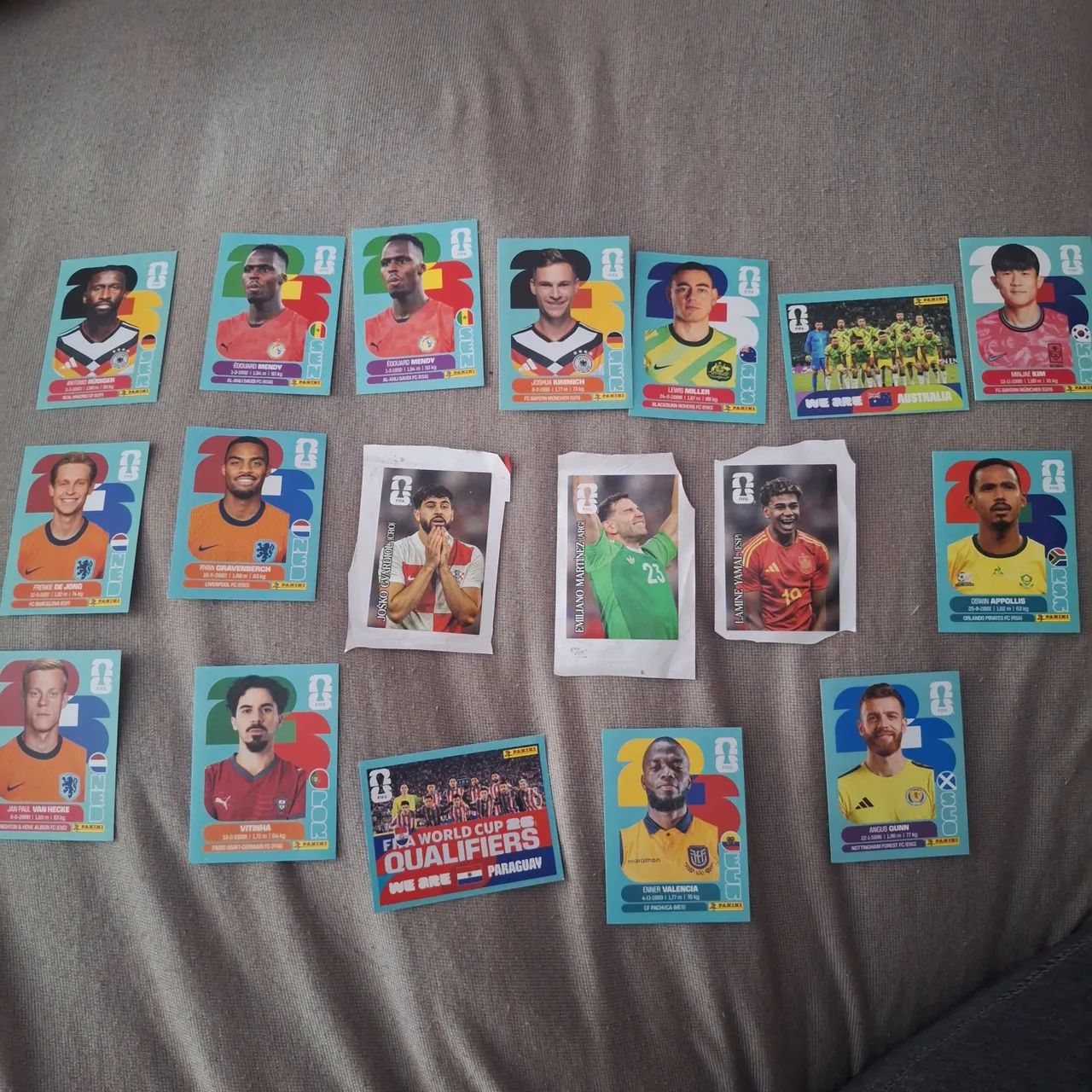 Figurinhas a negociar da copa!