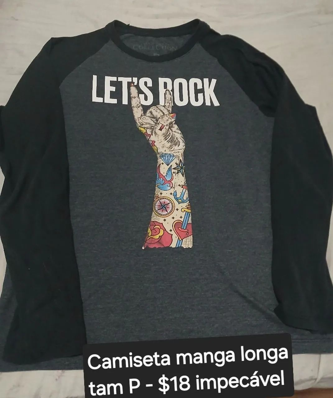 Camiseta manga longa 