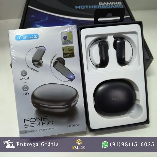 Fone Bluetooth It-blue Le-2469 - Conforto e Praticidade *ENTREGA GRÁTIS*
