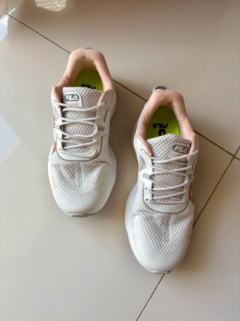 Tênis FILA Recovery Feminino branco 39 - Foto 3