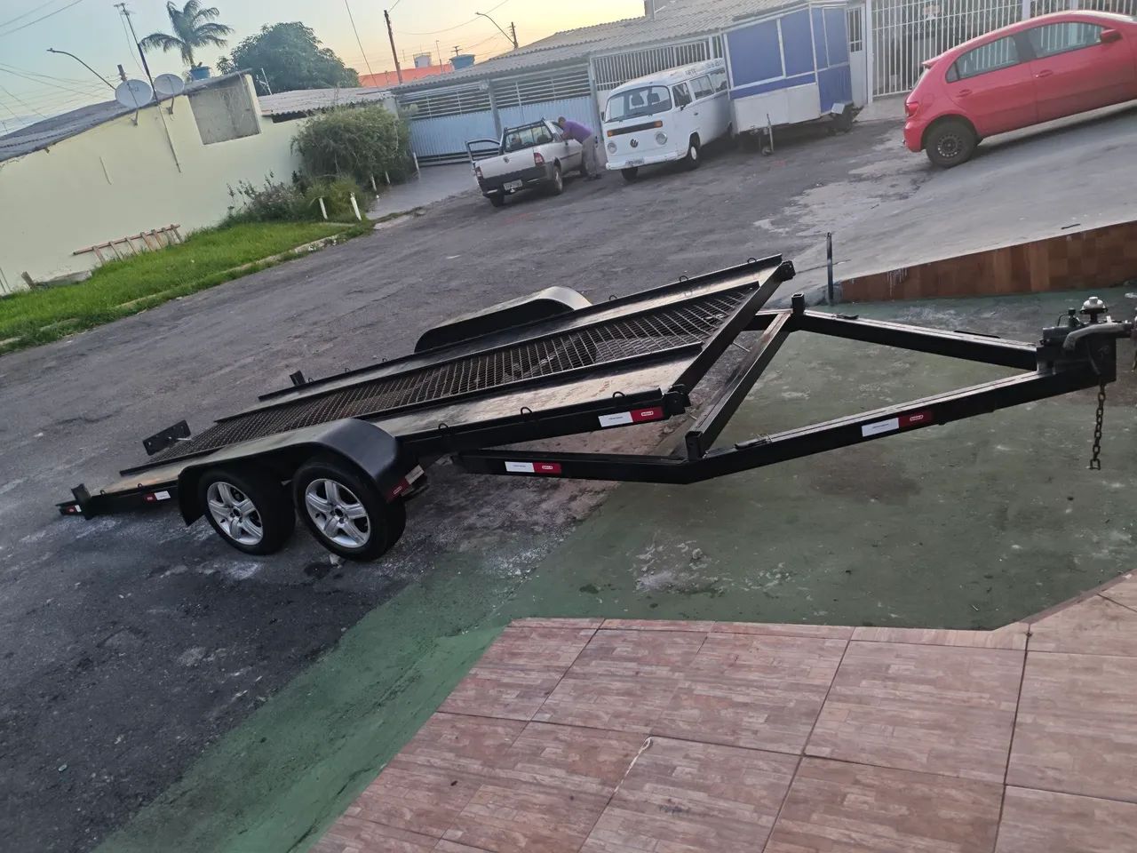 vendo carretinha plataforma  - Foto 5