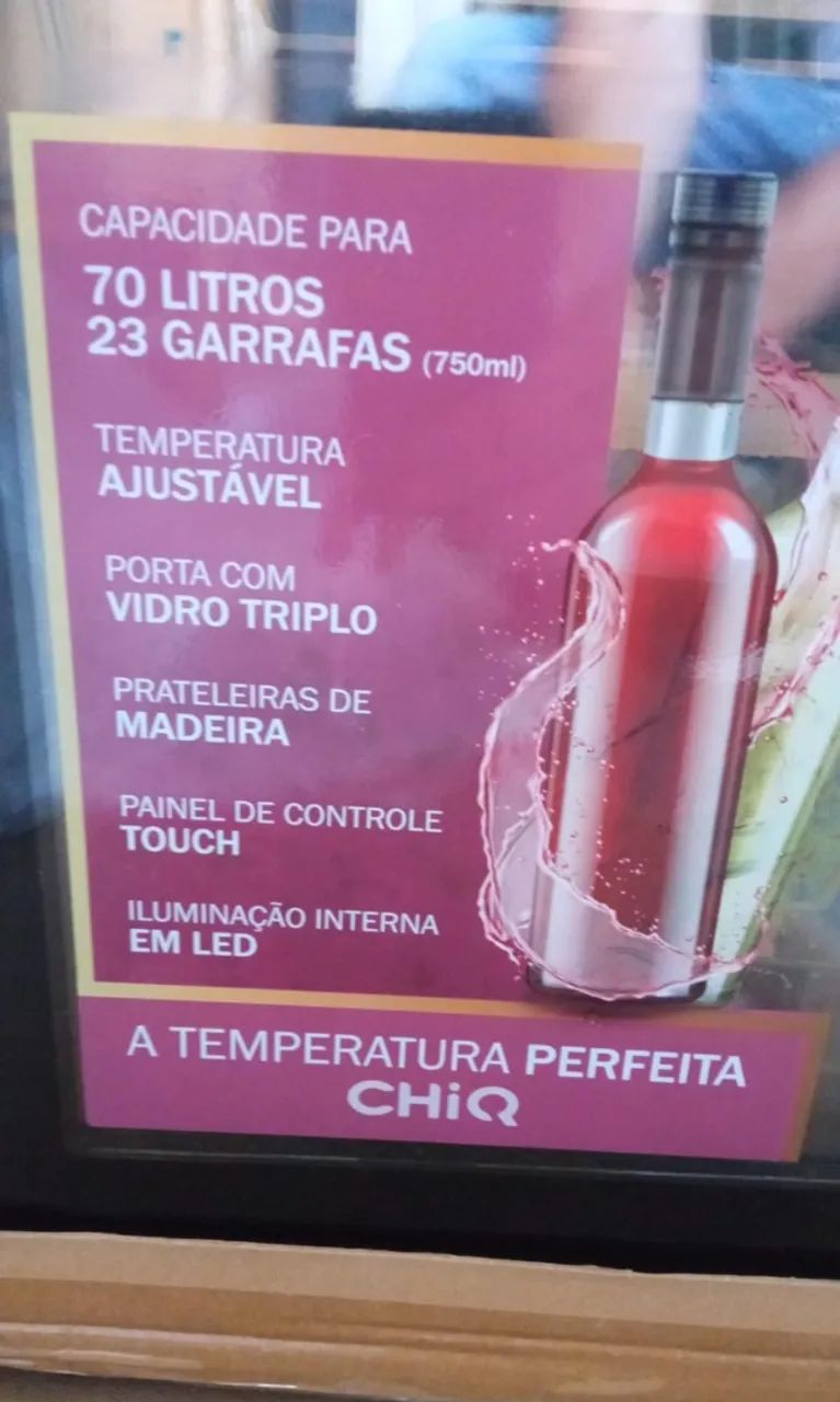 ADEGA CHIC 70 LITROS  - Foto 5
