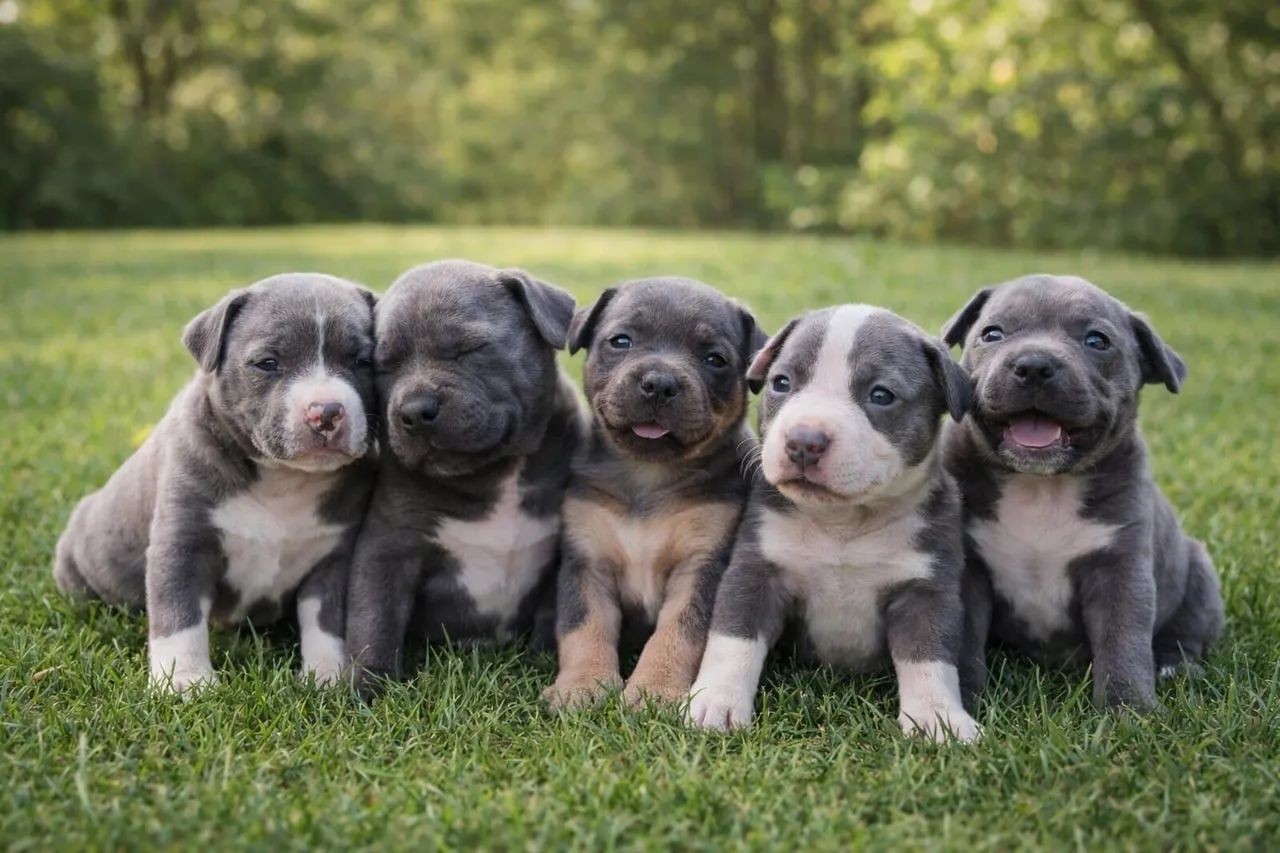 Filhote American Bully bluee  - Foto 4