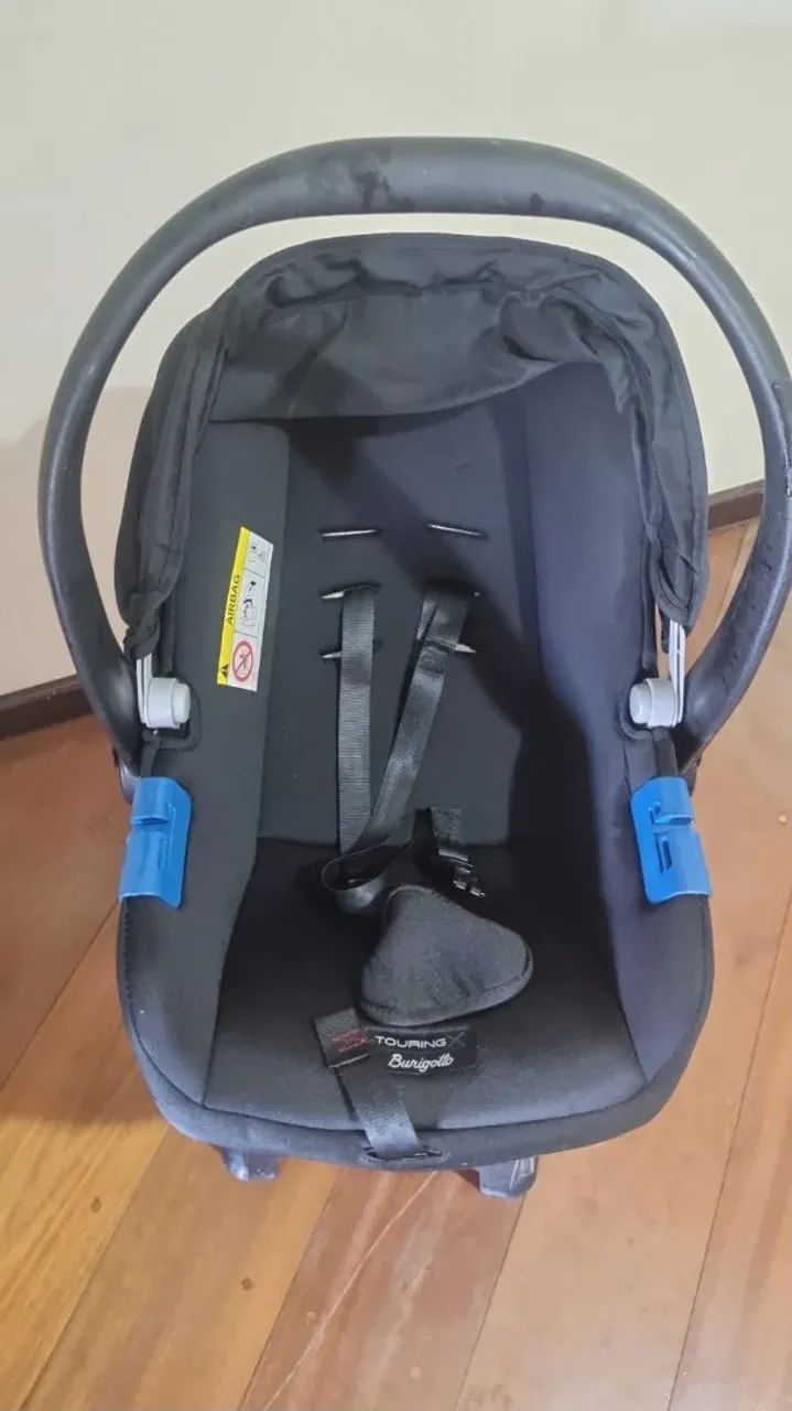 Bebê conforto Burigotto Touring X + base original