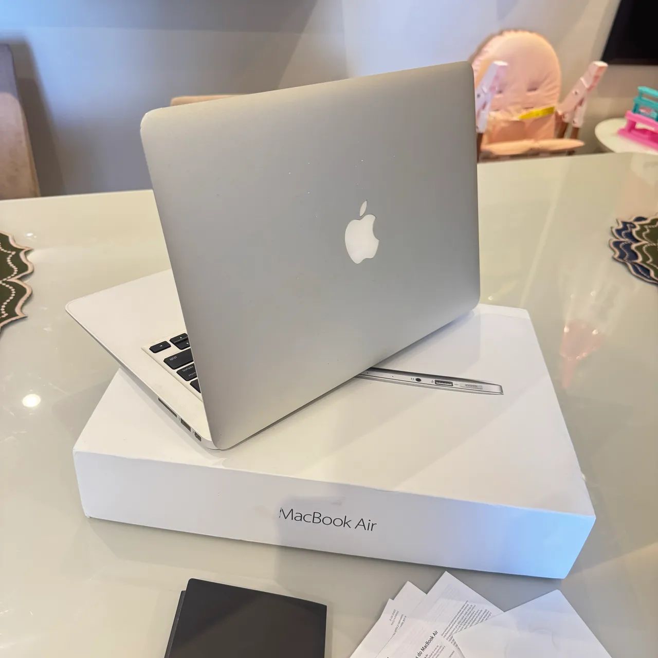 Macbook Air 13 A1466 8g 128gb com nota ( Leia Anúncio) - Notebooks