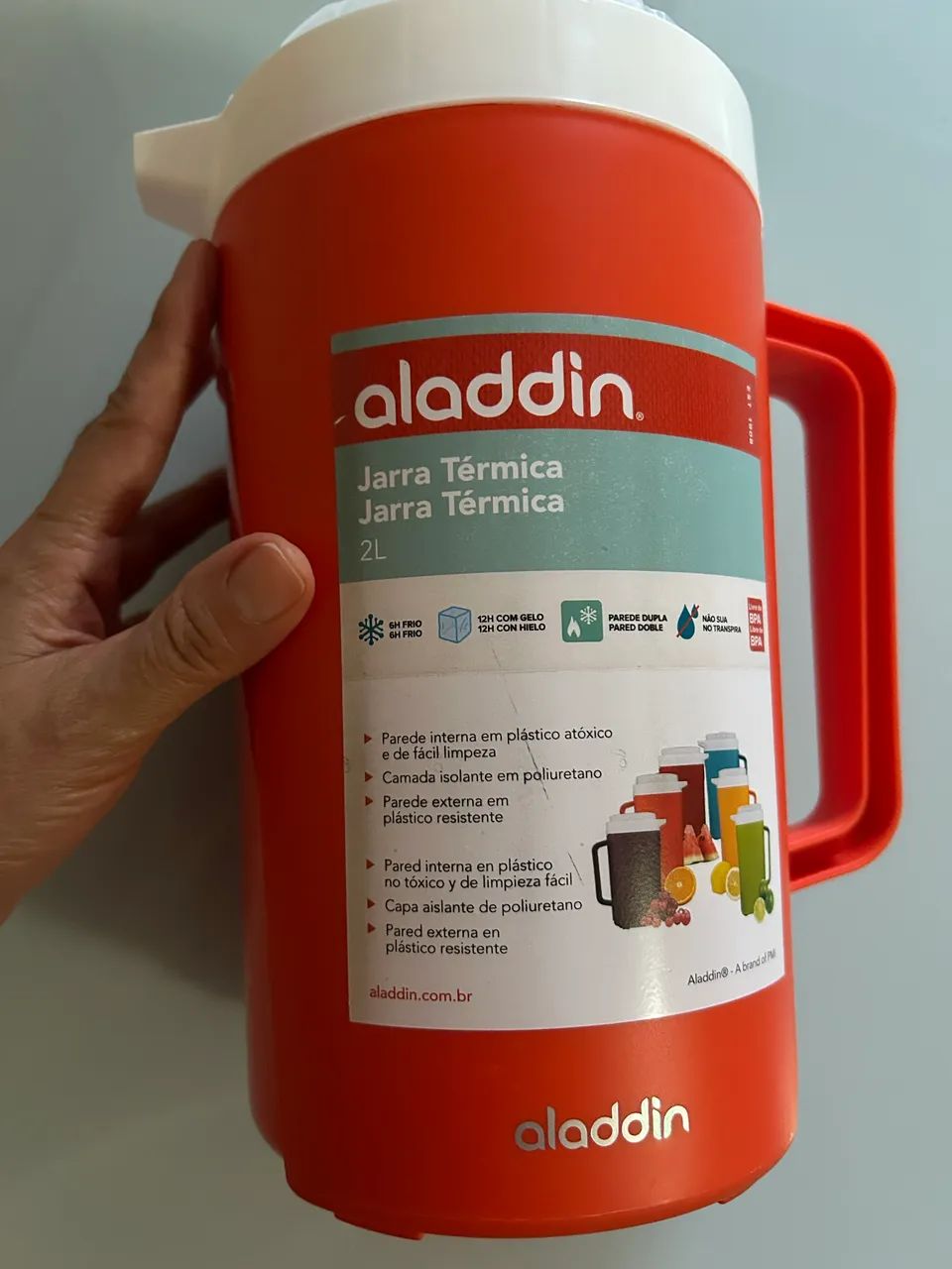 Jarra térmica marca Aladim