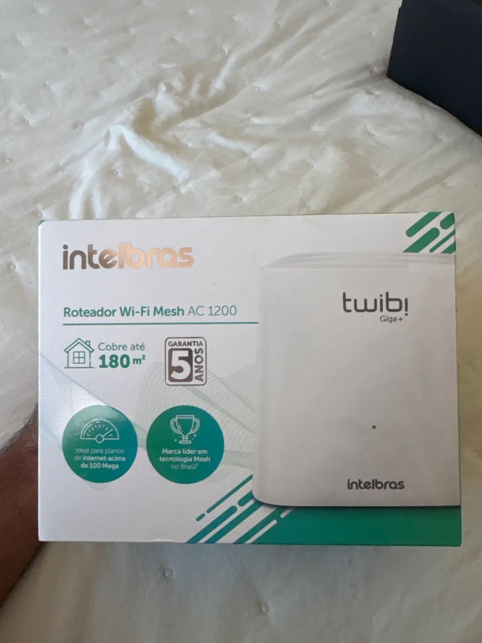 Roteador Wi-fi MESH Intelbrás - Twibi GIGA  - Foto 3