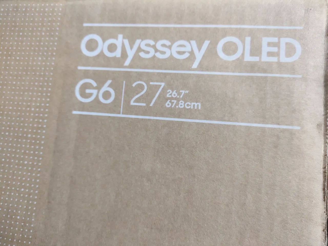 Monitor Samsung OLED G6 360hz + Cabo UpStream - Foto 5