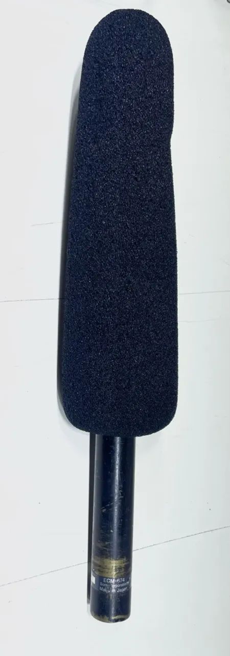 Microfone Shotgun Ecm -674 Sony 
