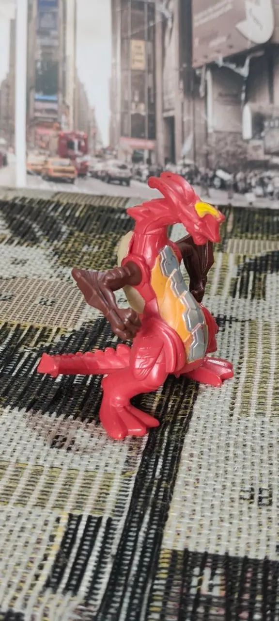 Figuras Bakugan Dragonoide Vermelho e Hydranoid Azul - 10 cm (Par) - Foto 3