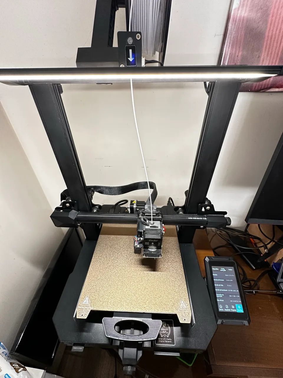 Impressora Ender 3 S1 Pro - Praticamente nova