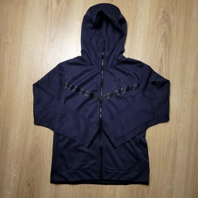 jaqueta nike tech azul marinho