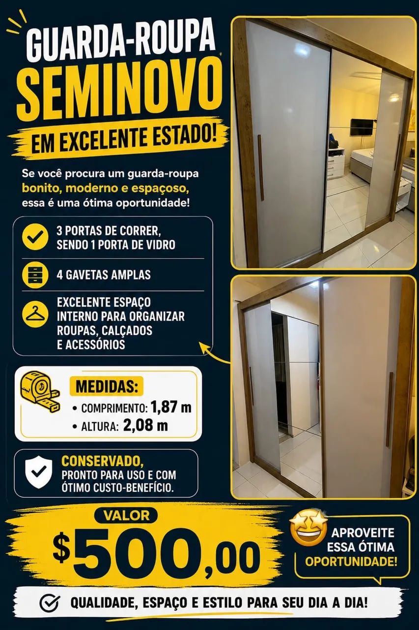 Guarda roupa  - Foto 3