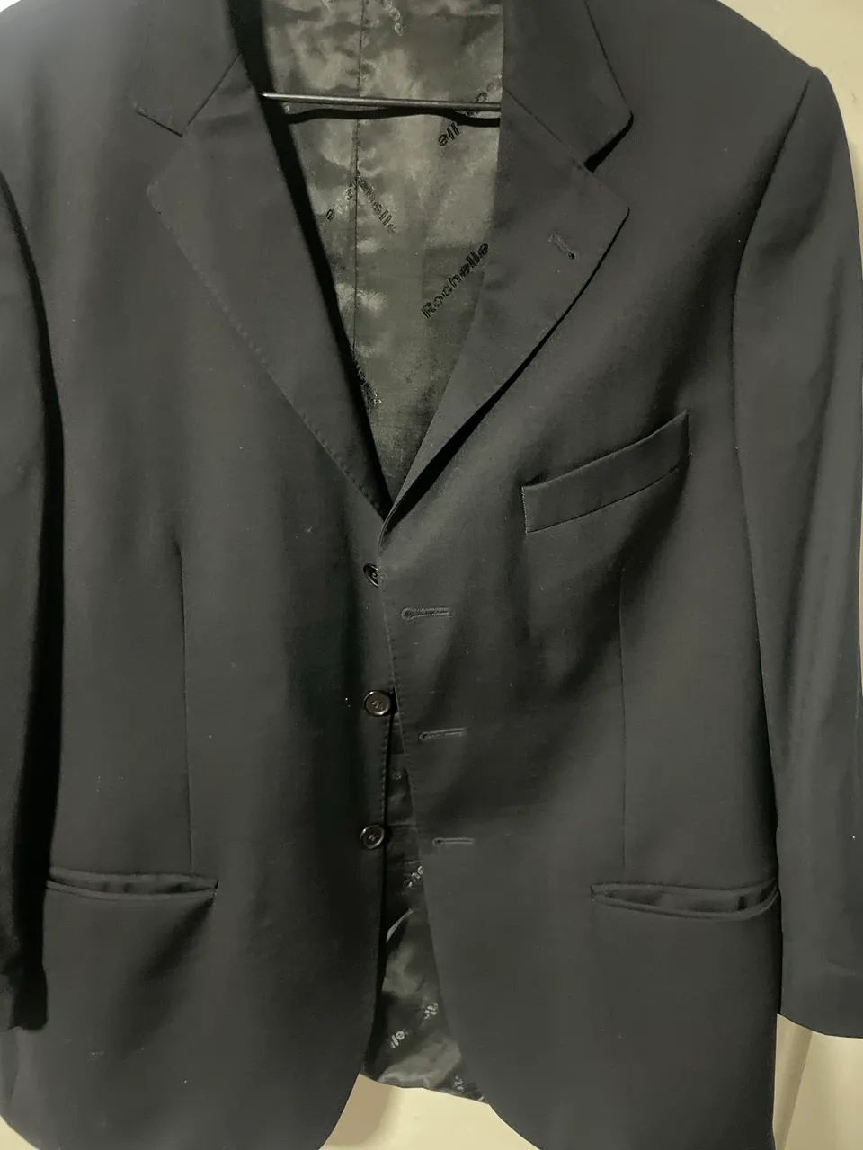 Blazer unissex clássico da marca rochelle - Foto 2