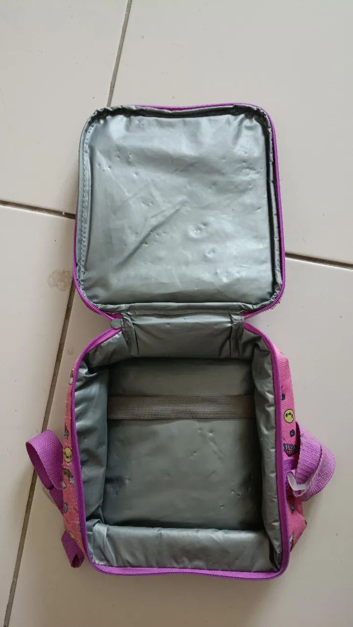 Mochila Infantil mais lancheira térmica - Foto 6