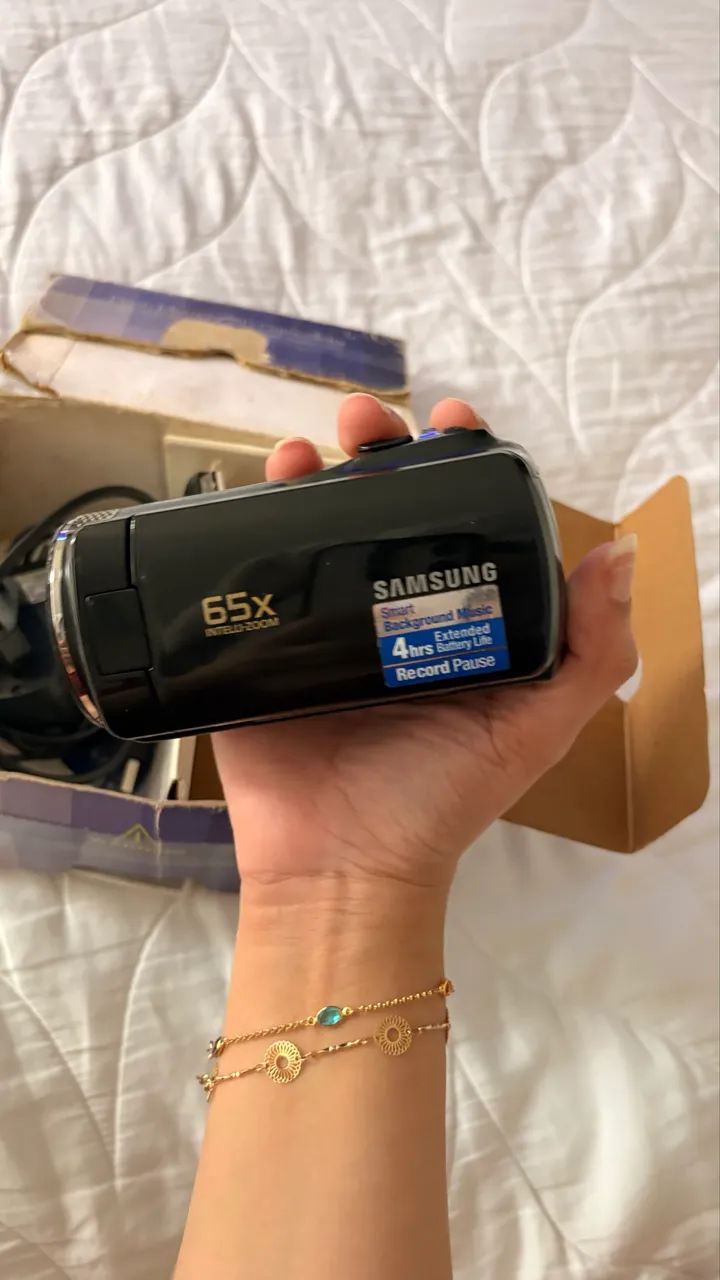 CAMERA Samsung Flash Memory SD Camcorder - Foto 4