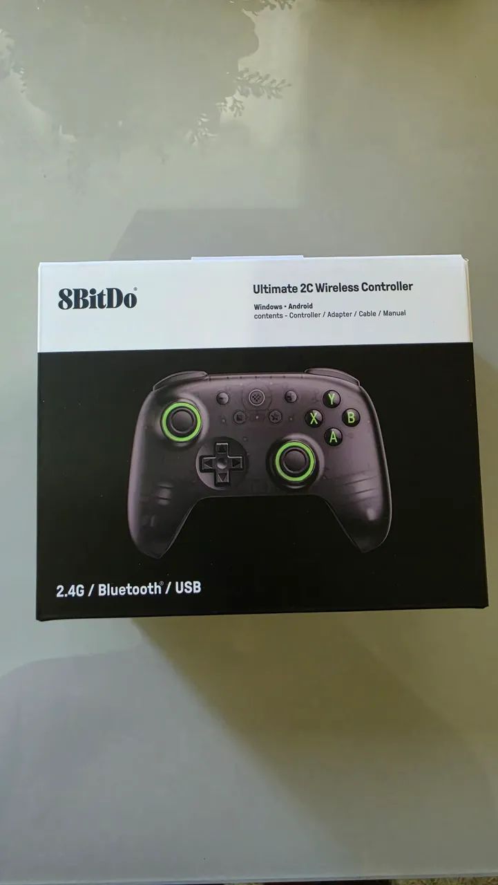 Controle  8bitdo ultimate 2c Wireless Lacrado.