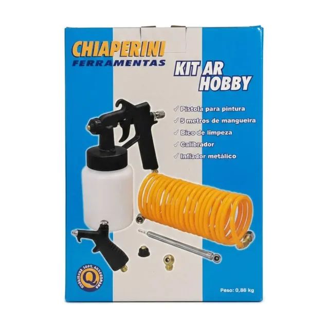 Kit De Pintura Para Compressor De Ar Chiaperini - Foto 4