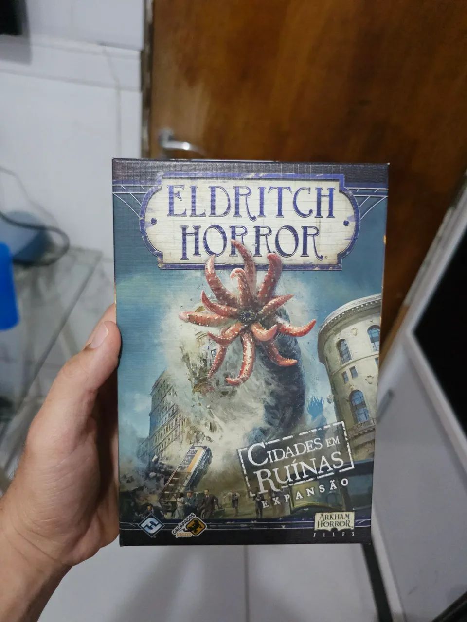 Eldritch Horror - expansão cidades em ruínas 