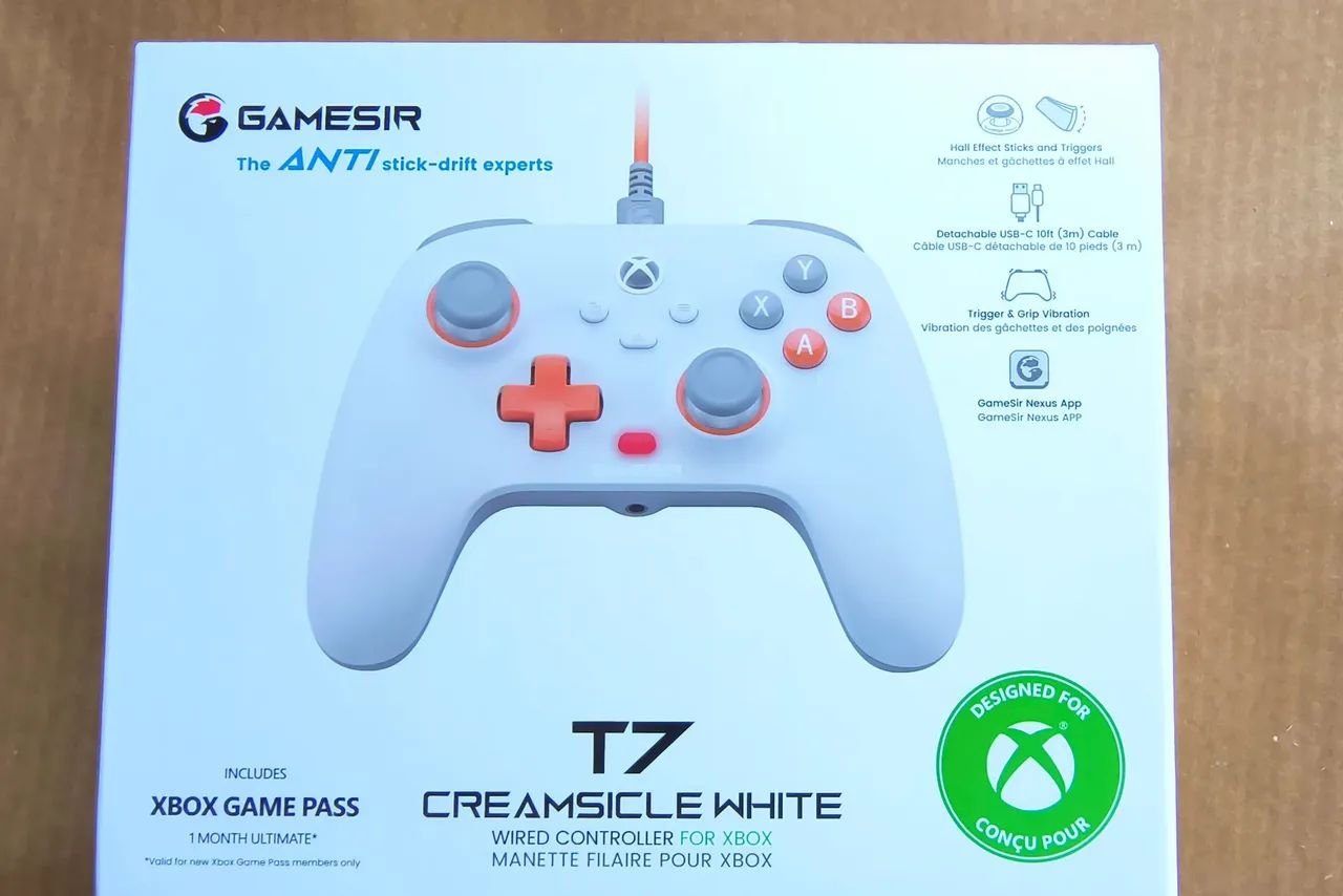 controle Xbox Series S X Gamesir T7 Branco  - Foto 2