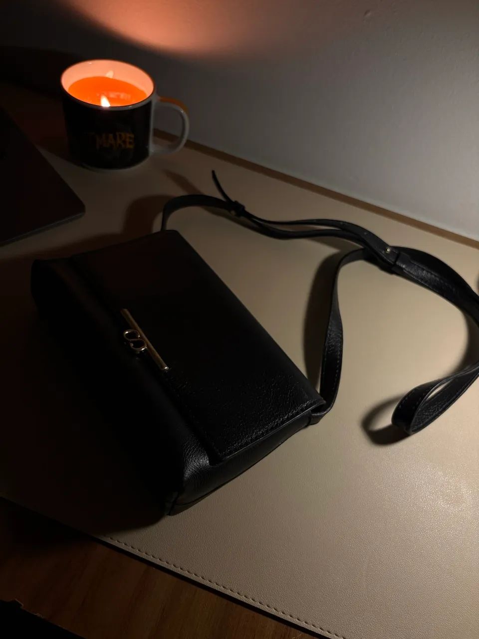 Bolsa classe de couro  - Foto 3
