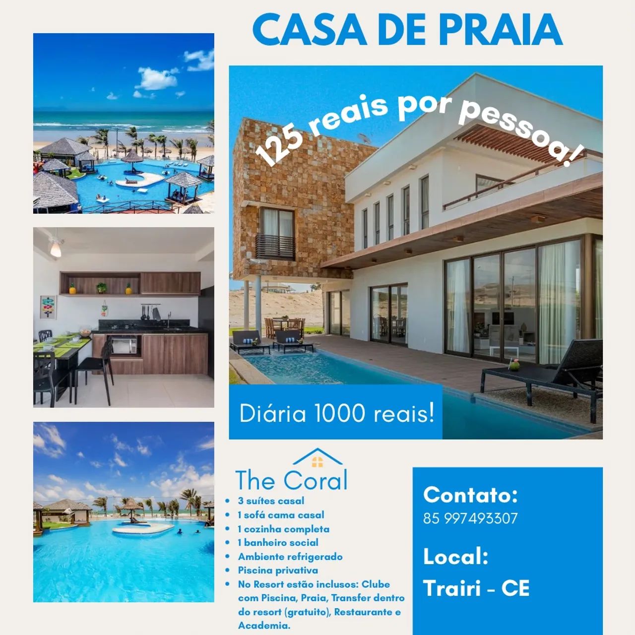 CASA PARA FERIADO DE FINADOS