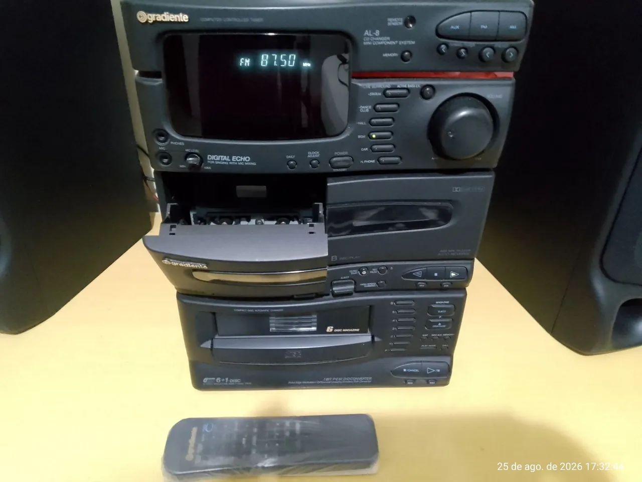 System Gradiente AL-8 com controle - Foto 3