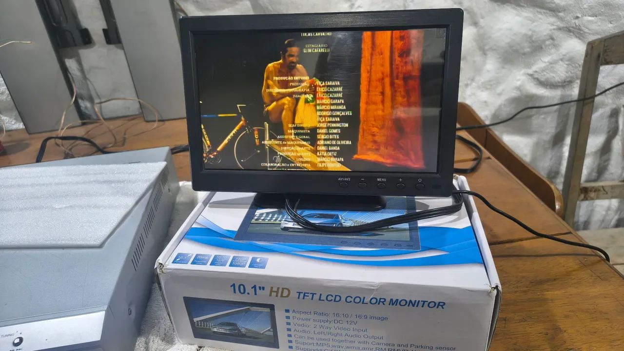 Monitor 12v com acessórios. - Foto 4