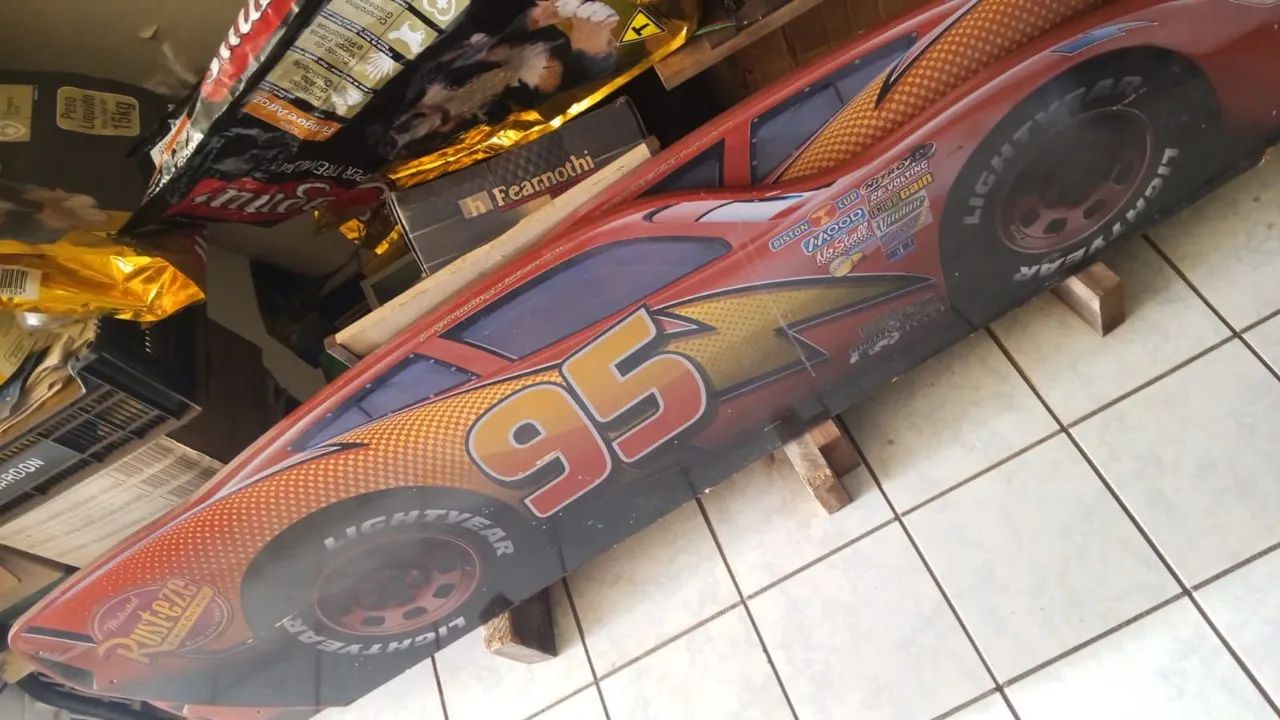 Vendo cama infantil temática hot Wheels 