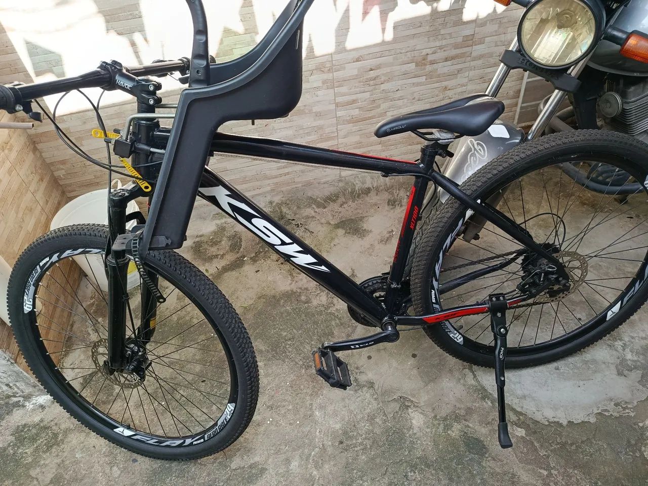 Bicicleta com cadeirinha infantil  - Foto 3