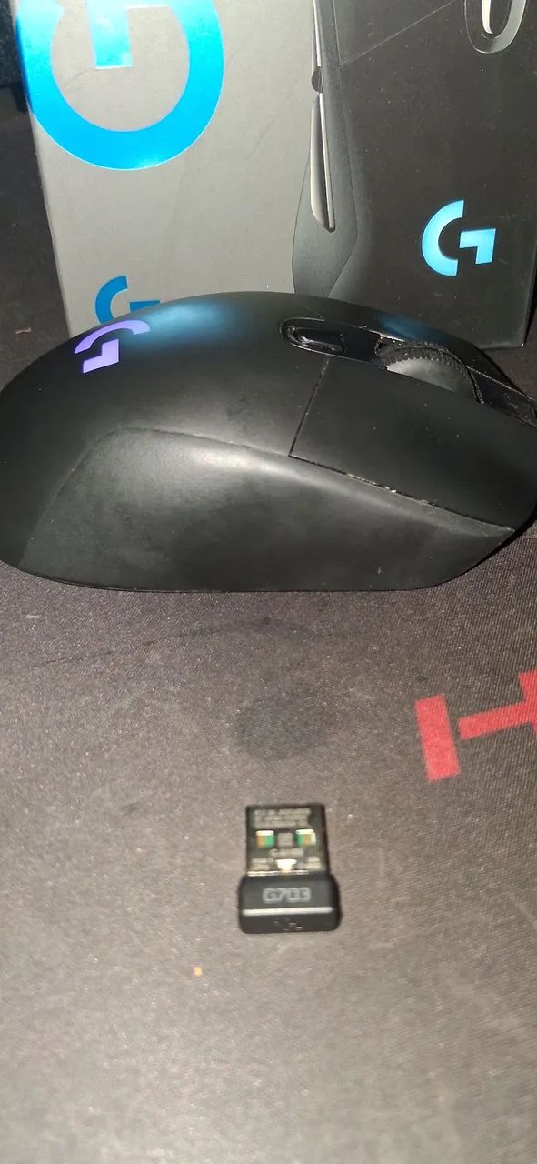Mouse gamer Logitech g703 lightspeed (sem fio) - Foto 4