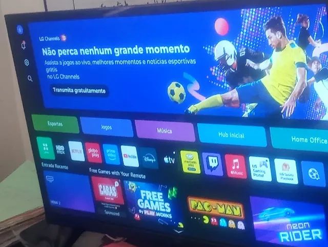 Smartv LG 32 Polegadas Seminova 6 meses de uso - Foto 4