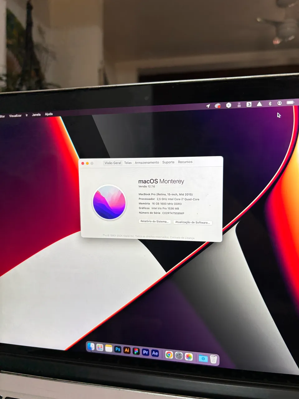 macbook pro 2015 i7 16gb