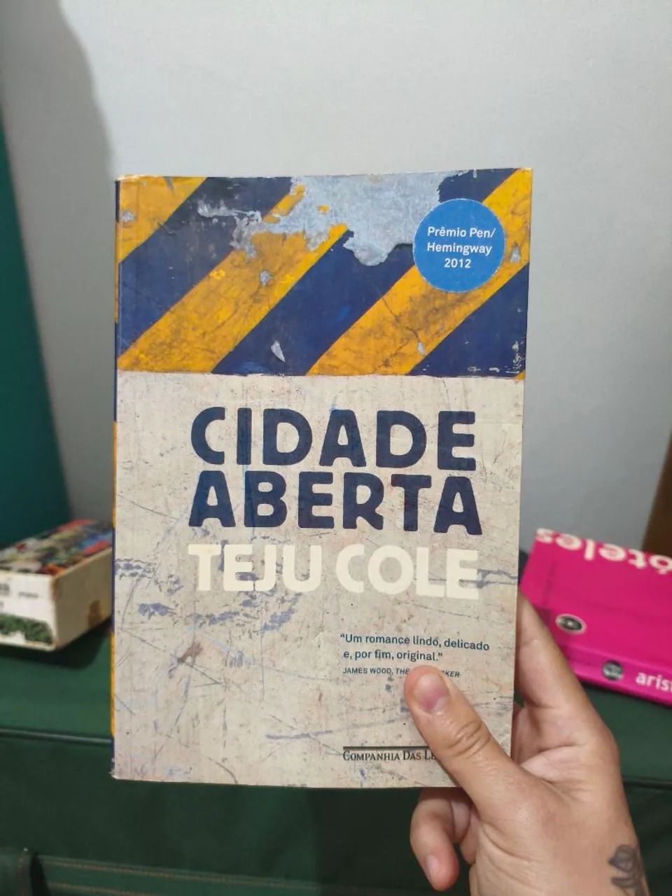 Livro Cidade Aberta Teju Cole