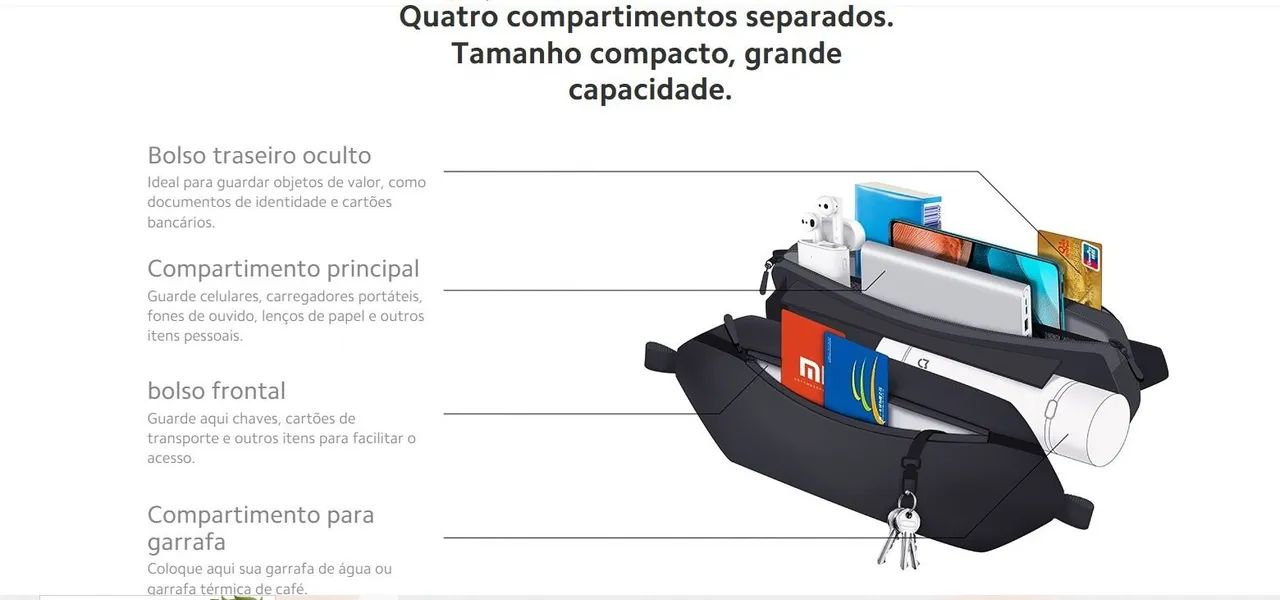 Pochete esportiva Xiaomi  - Foto 2
