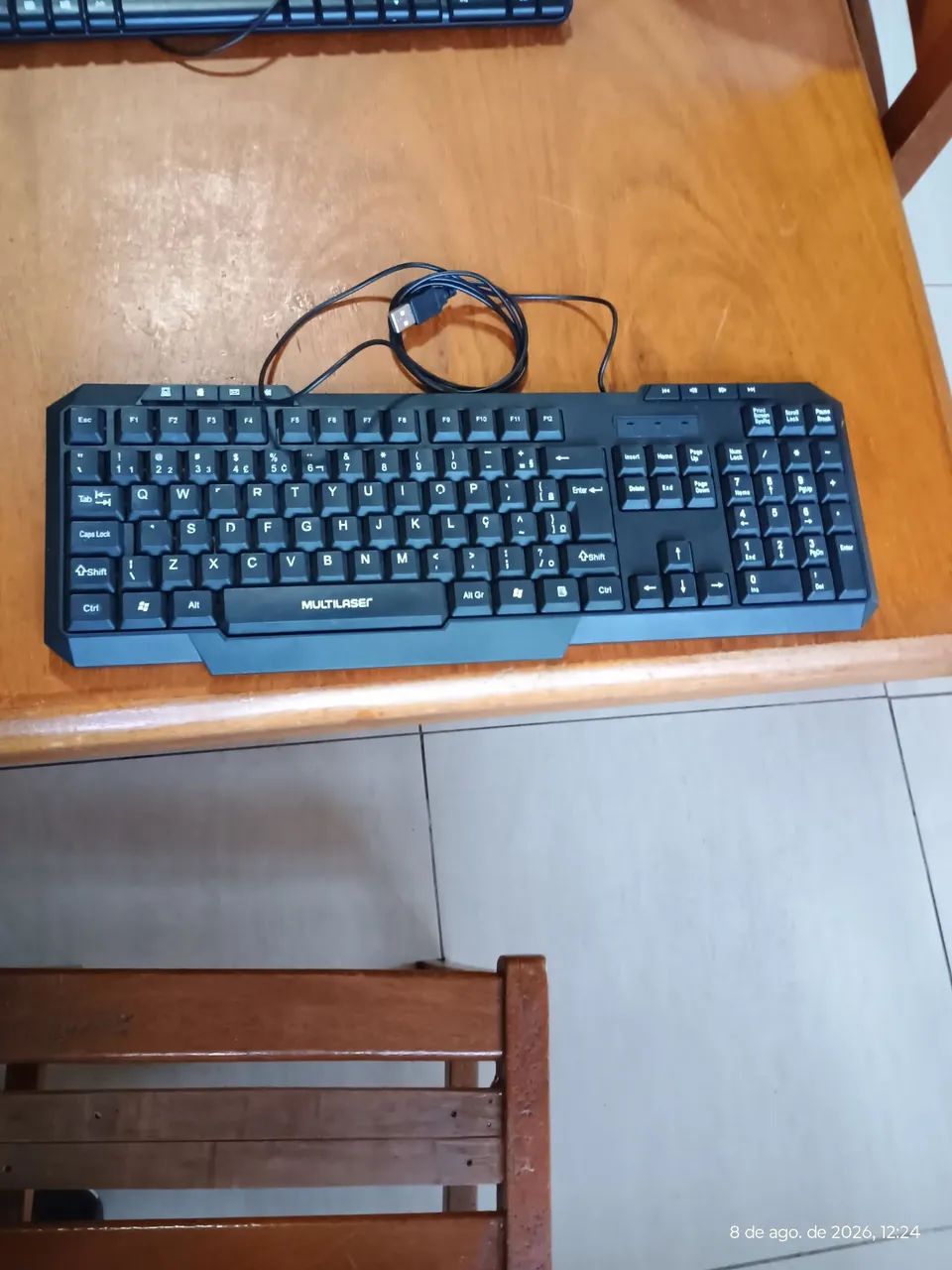 Teclado  Multilaser Modelo TC206 - Foto 3