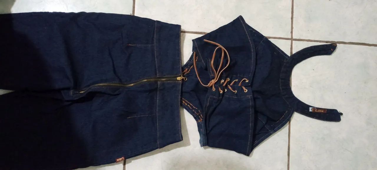 Calça macacão  - Foto 4