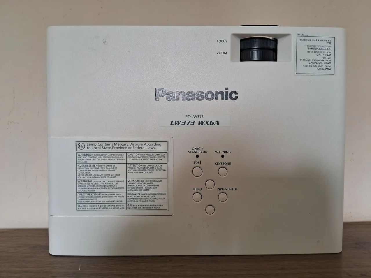Projetor   Panasonic   LW373  (wxga) - Foto 4