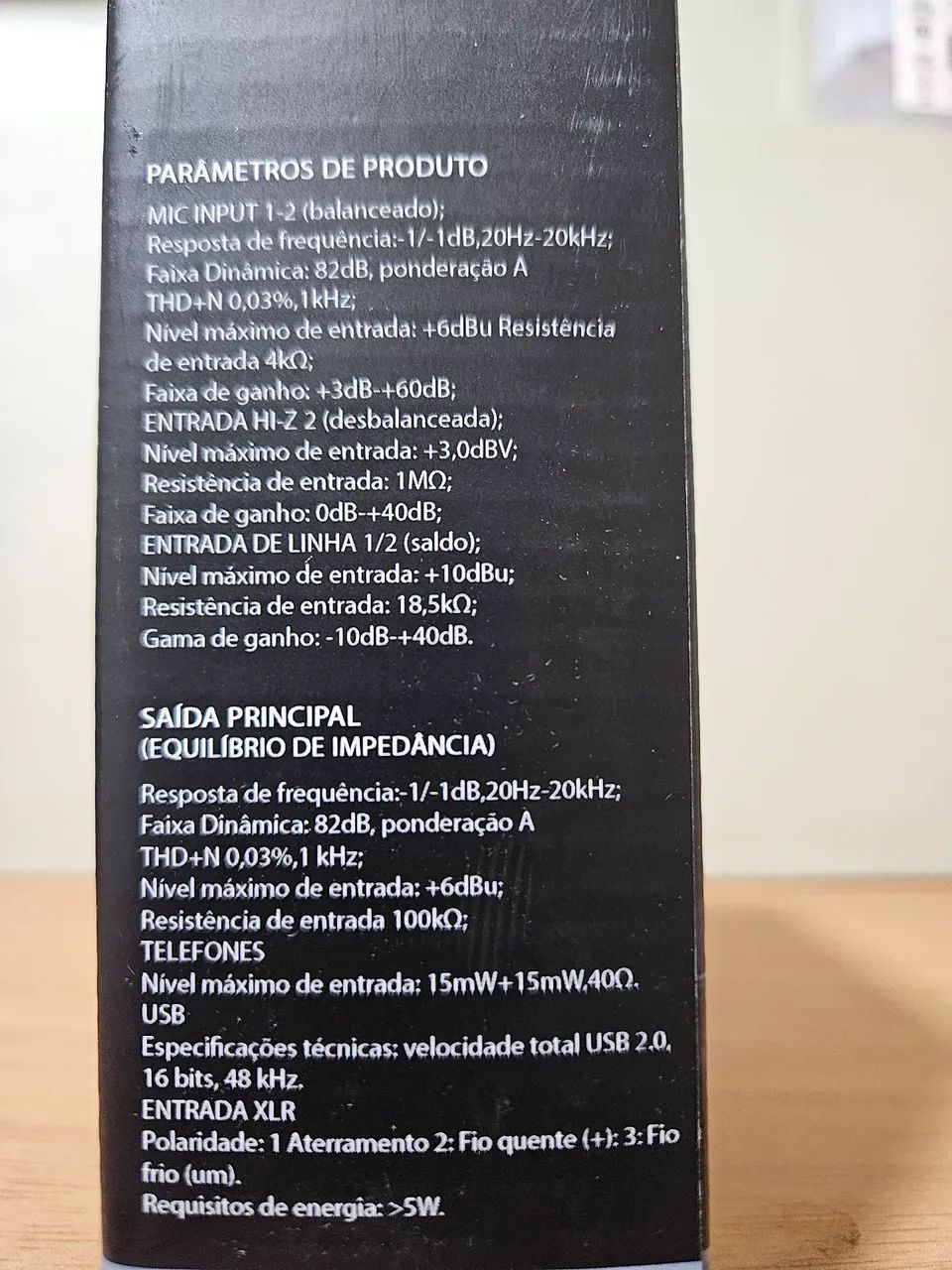 Interface de áudio  - Foto 3