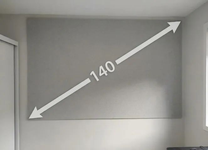 Projetor Thundeal TD98 Pro + Tela de Projeção Fixa de 140 Polegadas - Foto 3