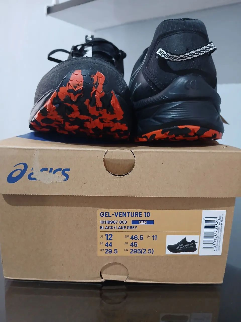 Tênis Asics gel-venture 10 masculino 44