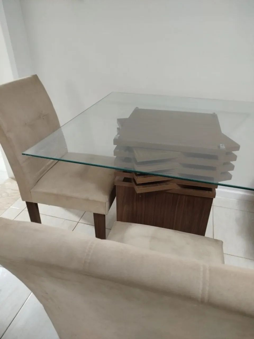 Mesa de jantar quadrada - Foto 4