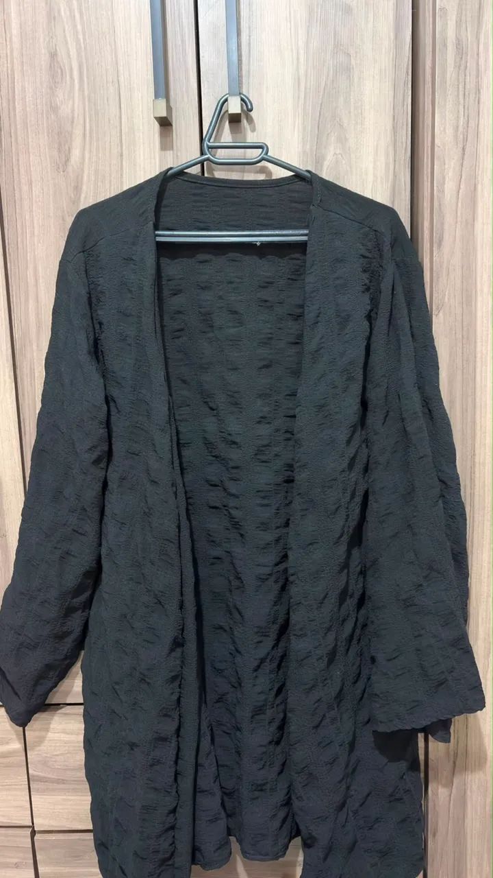 Conjunto top + kimono (novo) - Foto 2