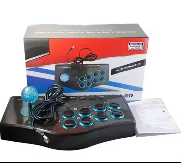 Controle Joystick retro para PS2 e PS3. - Foto 2